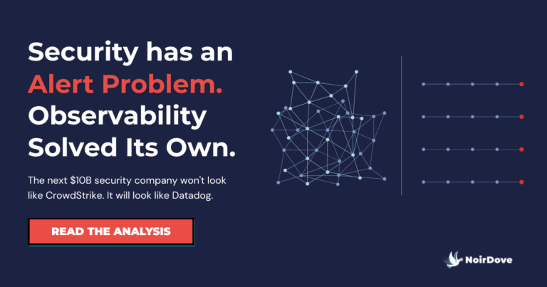 Read more about the article Why the Next $10B Security Company Will Look Like Datadog, Not CrowdStrike