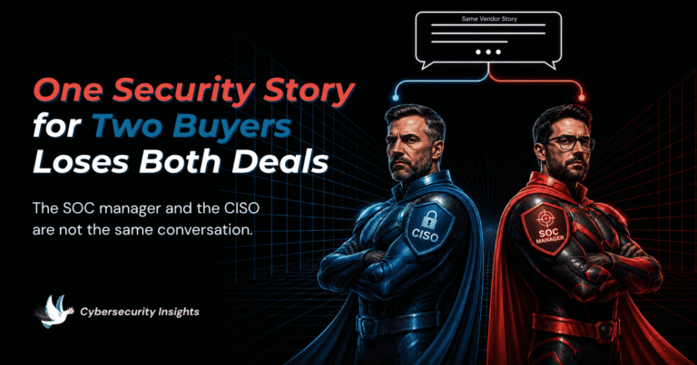 Read more about the article SOC Manager vs. CISO: Why One Security Story Loses Both Buyers