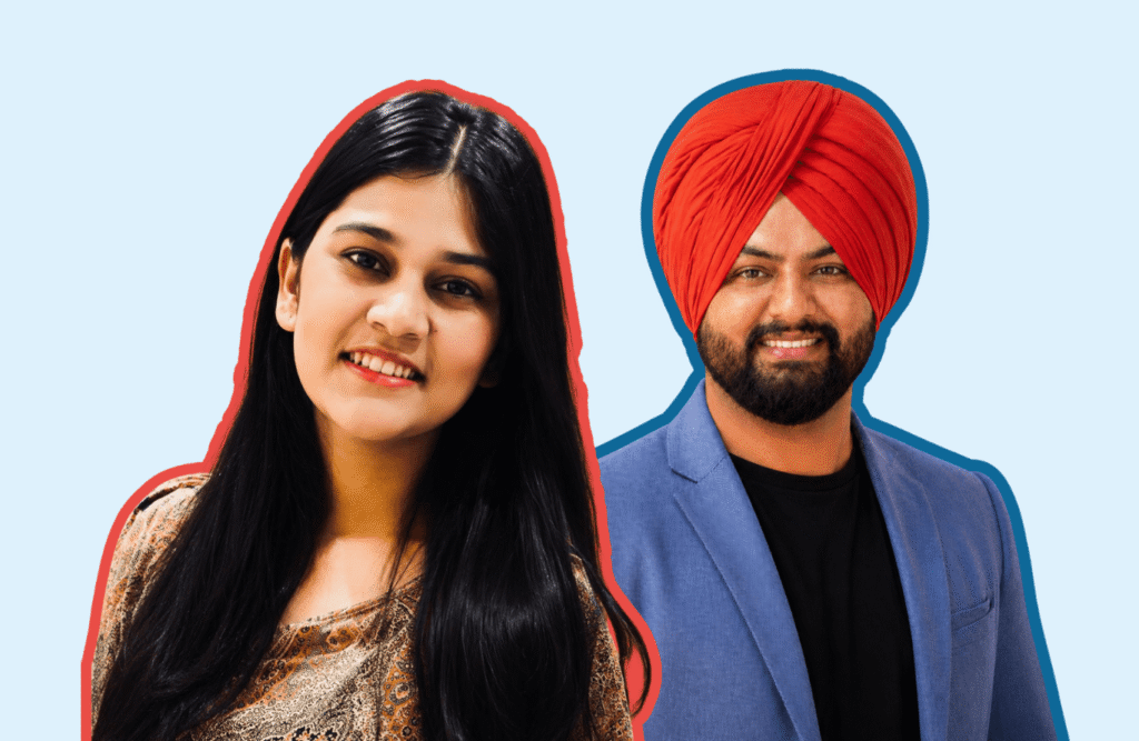 NoirDove Founders, Sakshi Dhiman and Jagsir Singh