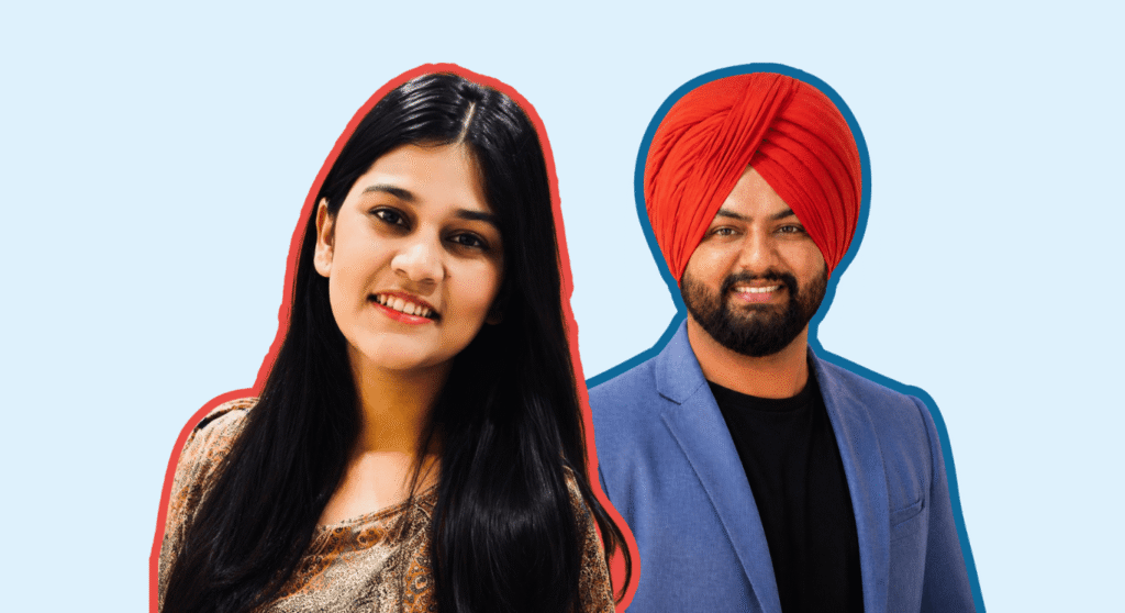 NoirDove Founders, Sakshi Dhiman and Jagsir Singh